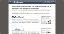 Desktop Screenshot of displayframes.com